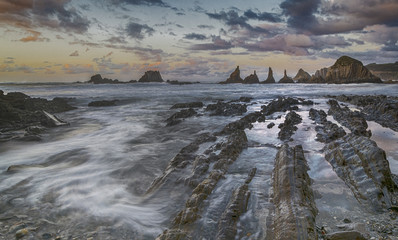 Canvas Print - Costa asturiana,Gueirúa