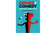  Stand up Comedy Poster with Textbox Template. A guy holding mic. A guy holding beer glass. Vector Illustration.