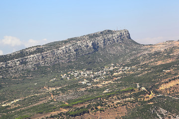 Lebanon mountain landscape