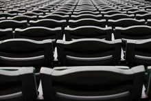 Empty Seats At A Sports Event Arena