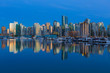 © jpldesigns - Vancouver BC Canada Waterfonrt Skyline at Blue Hour