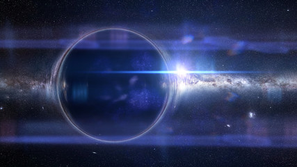 Wall Mural - black hole