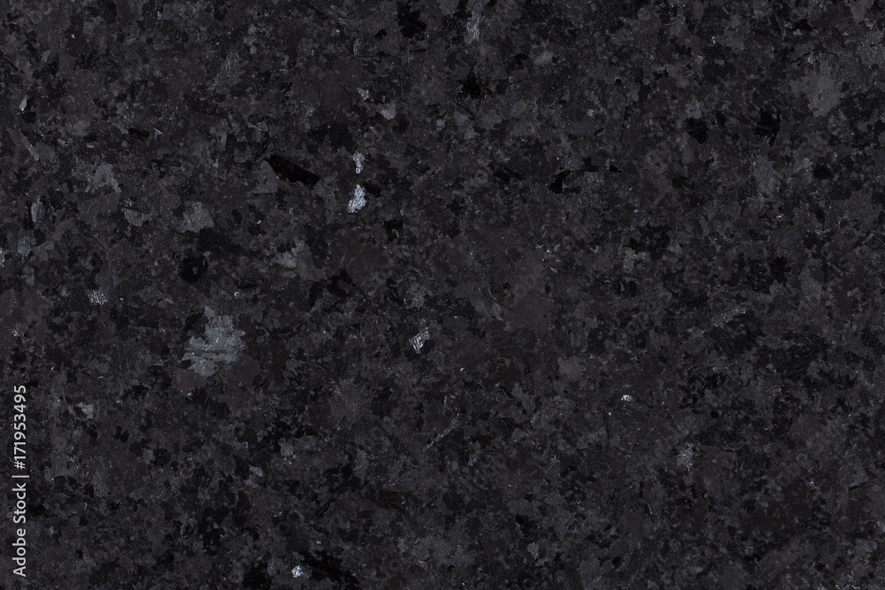 Black granite tile texture and background. - obrazy, fototapety, plakaty 