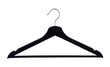 Black coat hanger