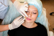 © fotofrol - Cosmetic procedures, injections for the face.
