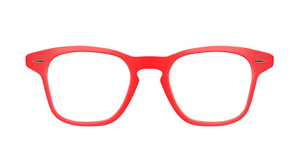 Hipster glasses, 3D Illustration