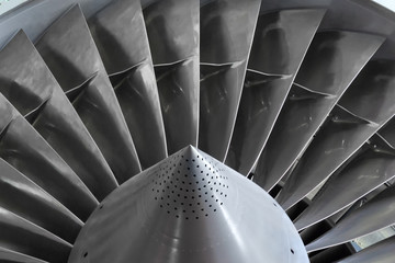 Wall Mural - Turbine of turbojet engine