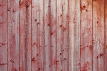 Shabby Red Wooden Boards (background, Texture)