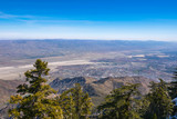Fototapeta Na ścianę - View of Palm Springs from San Jacinto Mountain, Riverside County, California, USA