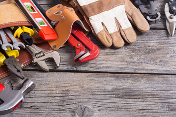 Canvas Print - Set of tools