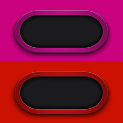 Wall Mural - vector modern business banner frame background
