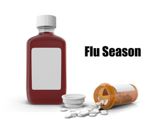 Wall Mural - Flu Season