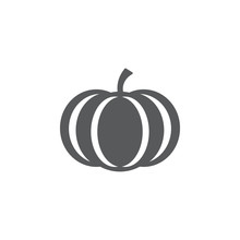Pumpkin icon vector