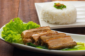 Wall Mural - chinese braised pork belly