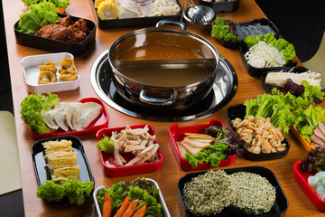 Wall Mural - asian hot pot