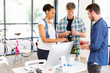 © Sergey Nivens - Young office workers or students as a team