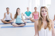 © Photographee.eu - Young woman is meditating