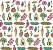 © jane55 - Hand drawn doodle vegetables