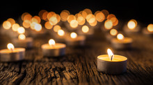 Glowing Church Candles Free Stock Photo - Public Domain ...