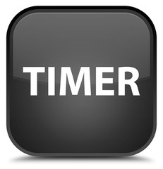 Wall Mural - Timer special black square button