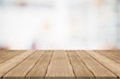 © sorrapongs - Empty wood table top on white blurred background,for montage your products