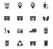 © ayax - garbage icon set