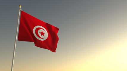 Tunisia National Flag