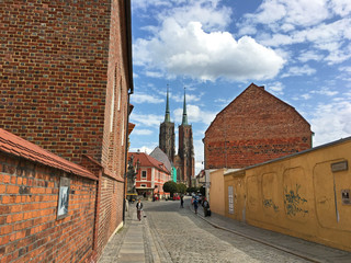 Centro de Wroclaw, Polonia