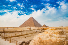 The Pyramid In Cairo, Egypt