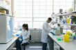 © MyMicrostock/Stocksy - Young Researchers Working in a Professional Laboratory