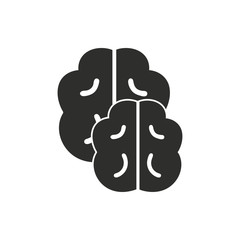 Wall Mural - Brain vector icon.