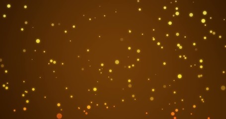 Wall Mural - animation - abstract lights circle particle bokeh background.