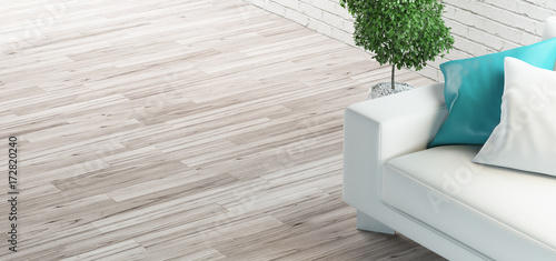 Divano bianco in pelle su parquet moderno – kaufen Sie diese ... Divano bianco in pelle su parquet moderno – kaufen Sie diese ...
