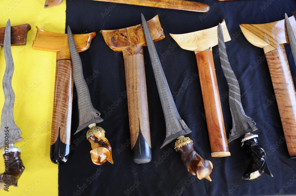 ภาพถ่าย Stock Keris is a traditional weapon of the Malay community in ...