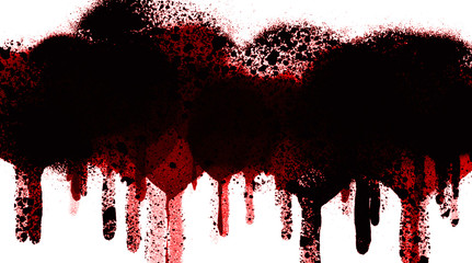 Wall Mural - Blood splatter background