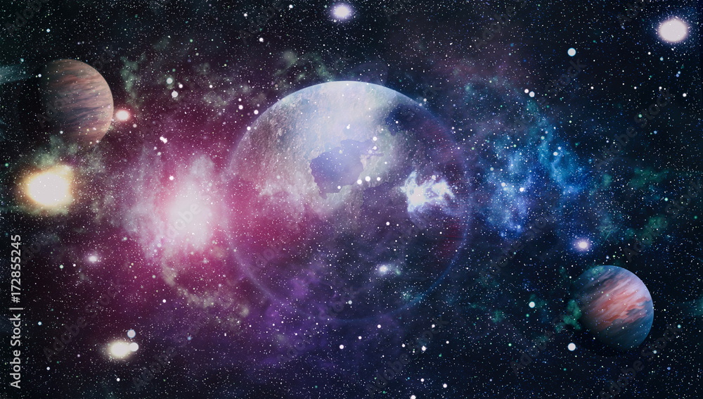 Galaxy - Elements of this Image Furnished by NASA - obrazy, fototapety, plakaty 