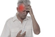 © dream@do - Senior man suffering from a headache, migraine. Pain relief concept