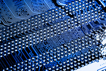 Abstract,close up of Circuits Electronic on Mainboard computer Technology background.
(logic board,cpu motherboard,Main board,system board,mobo)