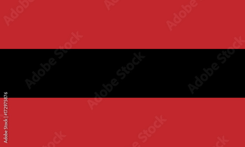 Flagge Rot Weiß Schwarz Sterne Flagge Rot-Schwarz-Rot – Stock-Illustration | Adobe Stock