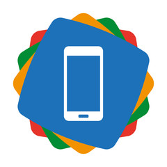 Sticker - App Icon bunt - Smartphone