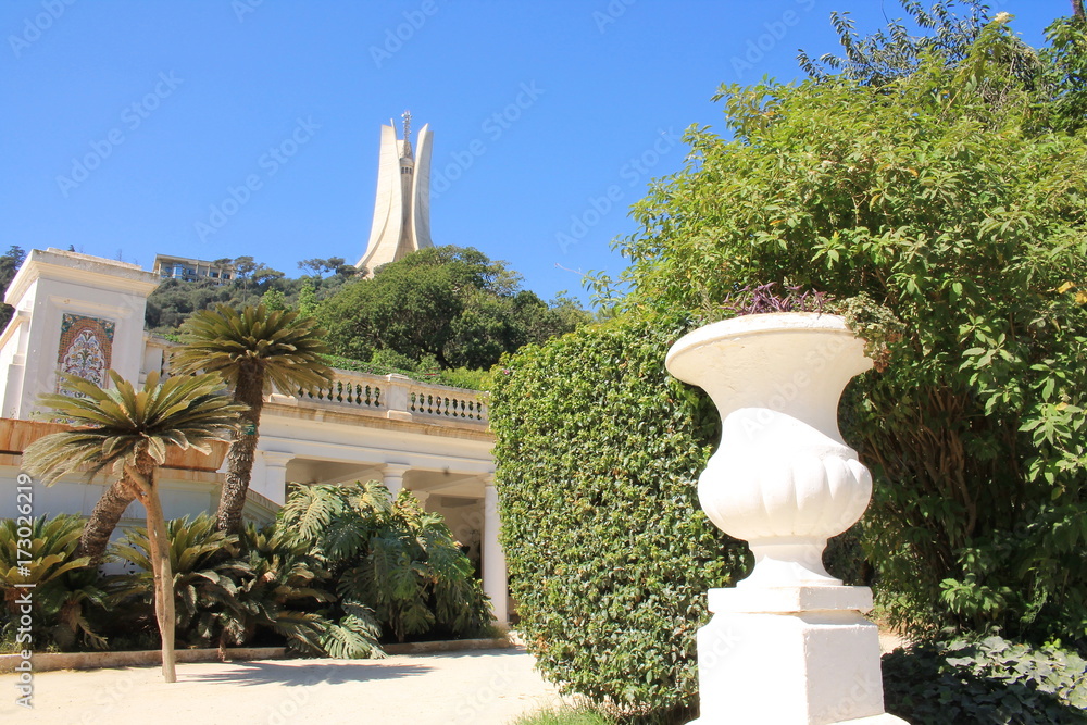 Da Hammo Le Jardin d'essai du Hamma à Alger, Algérie Stock Photo | Adobe Stock
