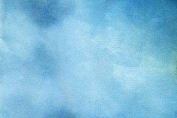 blue water color background