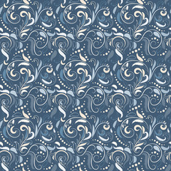 Baroque seamless pattern