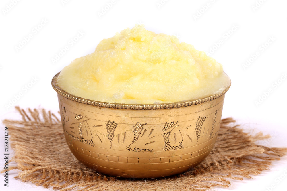 Desi ghee or clariified liquid butter, cooking oil, pure ghee Stock ...