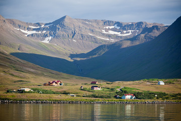 Wall Mural - North Iceland Seacoast Landscape