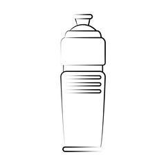 Wall Mural - Water thermo bottle icon vector illustration graphic design