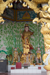 Samut Prakan Thailand: Chinese temple at  Sam Rong