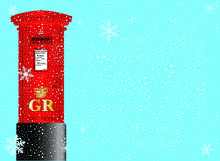 Christmas Post Box