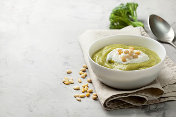 Sticker - broccoli cream soup