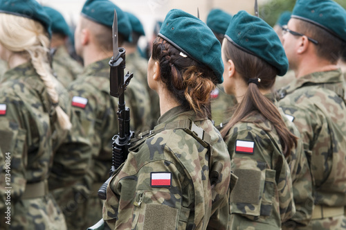Plakat polscy żołnierze